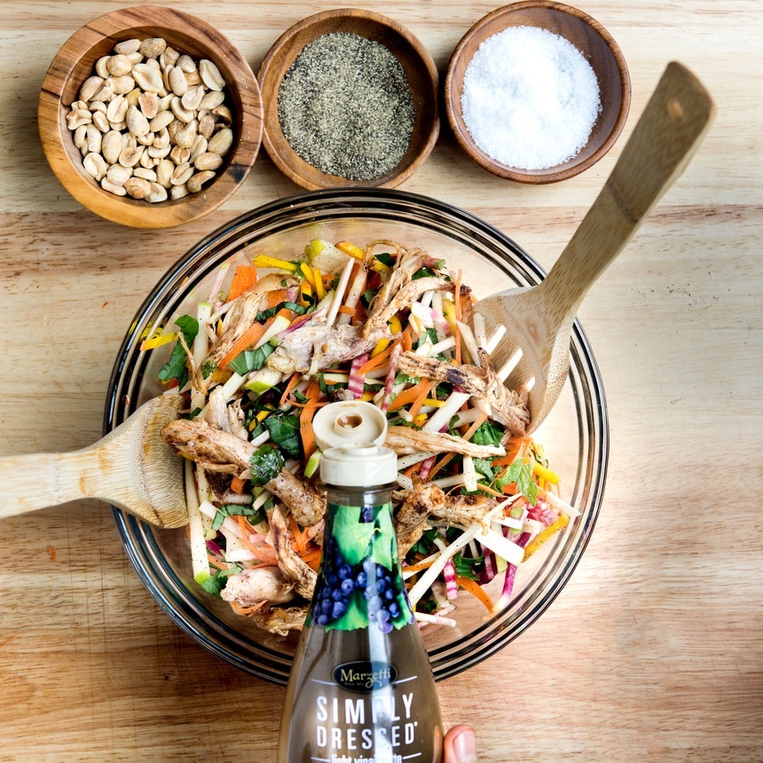 combine the ingredients