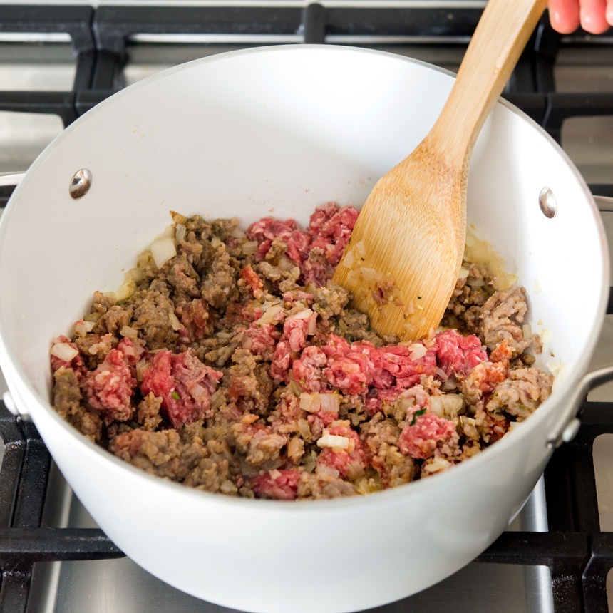 cook the ground beef