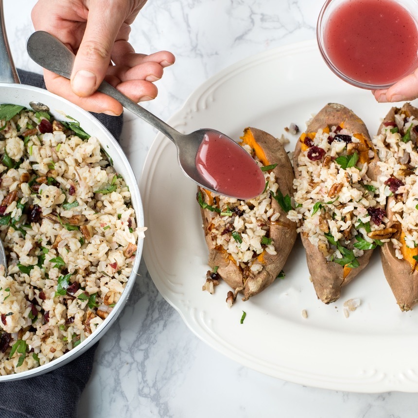 drizzle with dressing 1