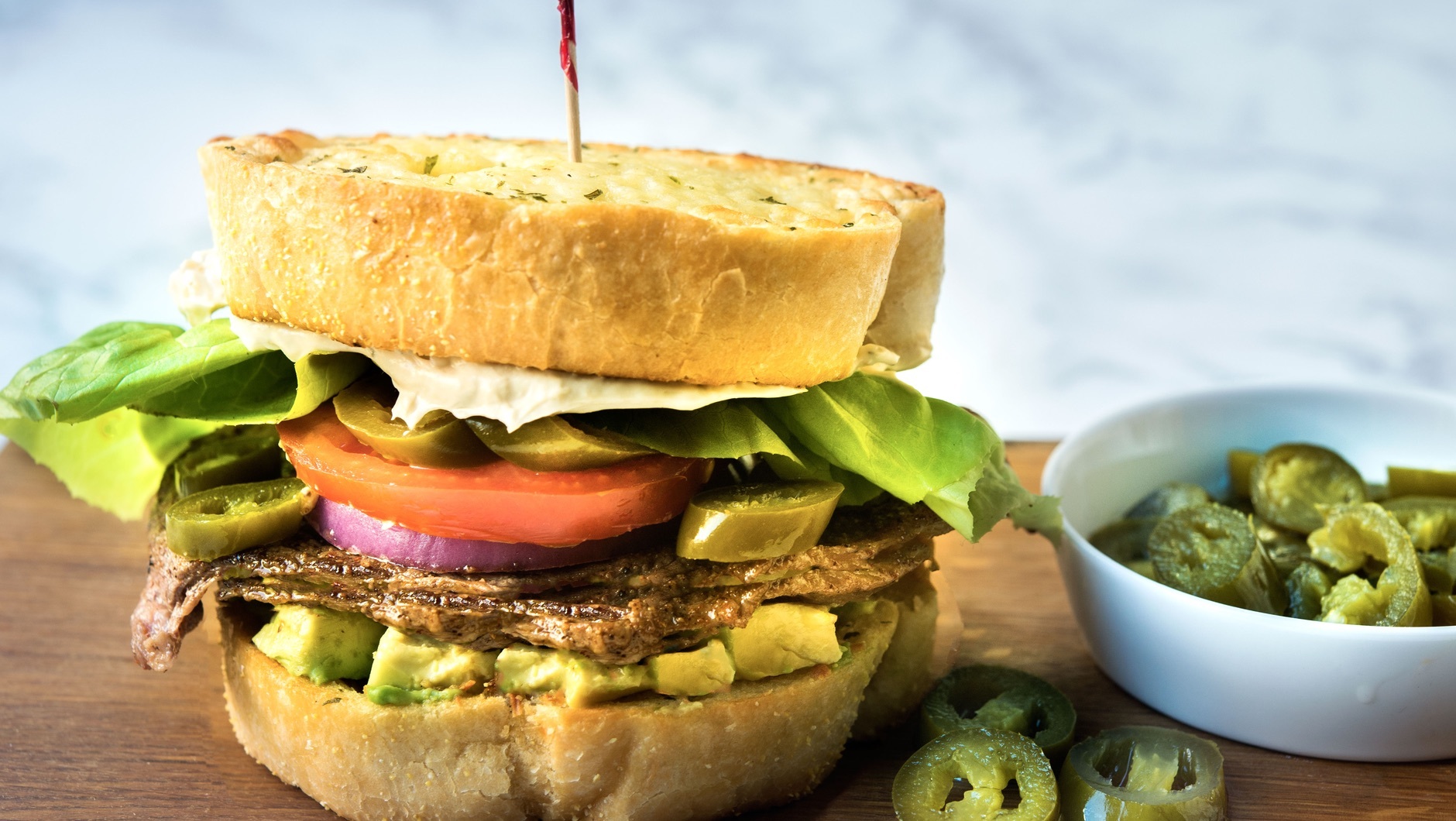 main mexican steak sandwich