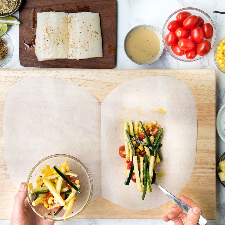 mix corn tomatoes squash