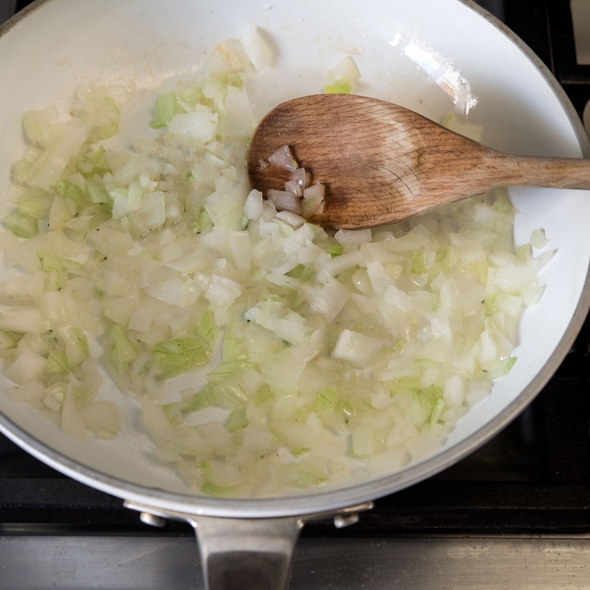 sautee the onions