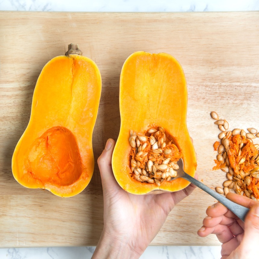 scoop the squash