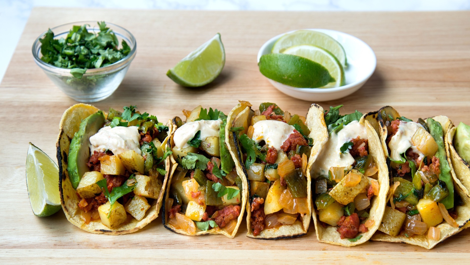 serve the tacos