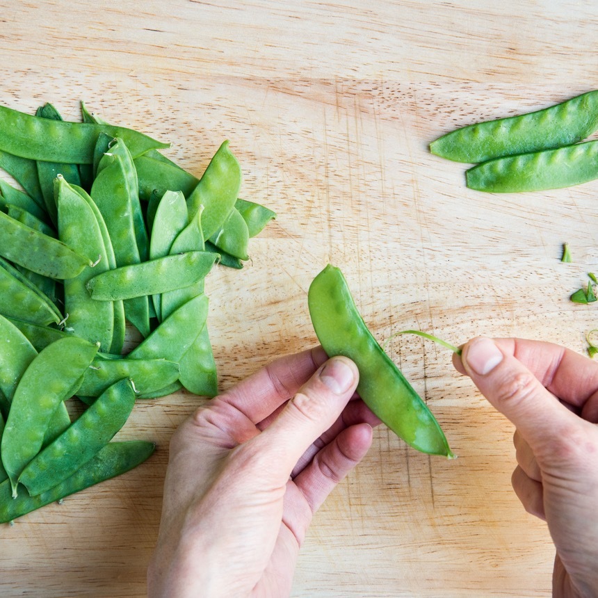snap the snow peas