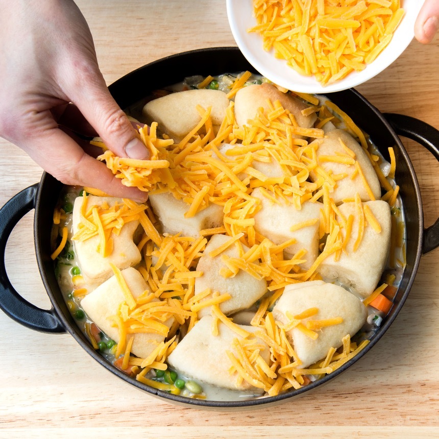 sprinkle with cheese