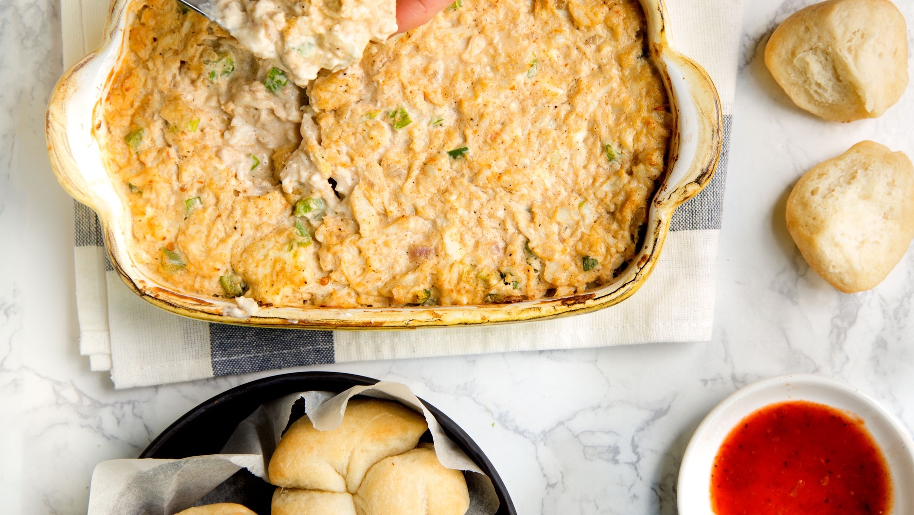 transfer mixture to dish