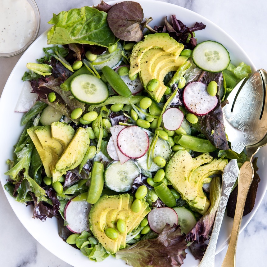 arrange avocado on top 1