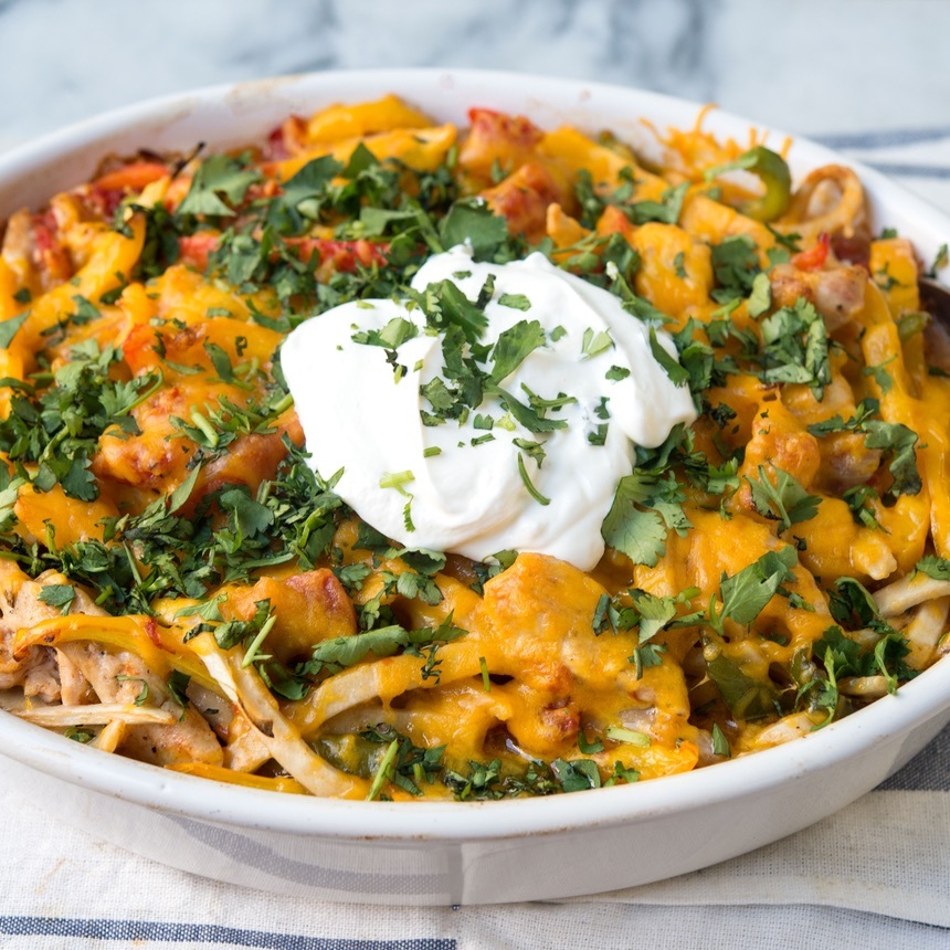 garnish the casserole