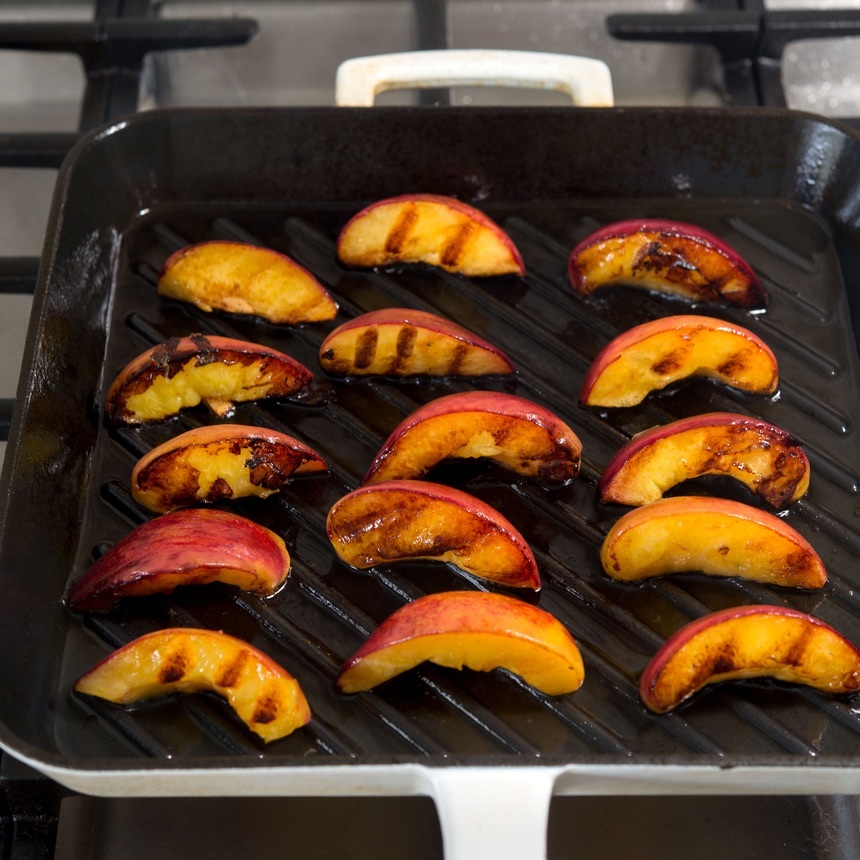 grill the peaches
