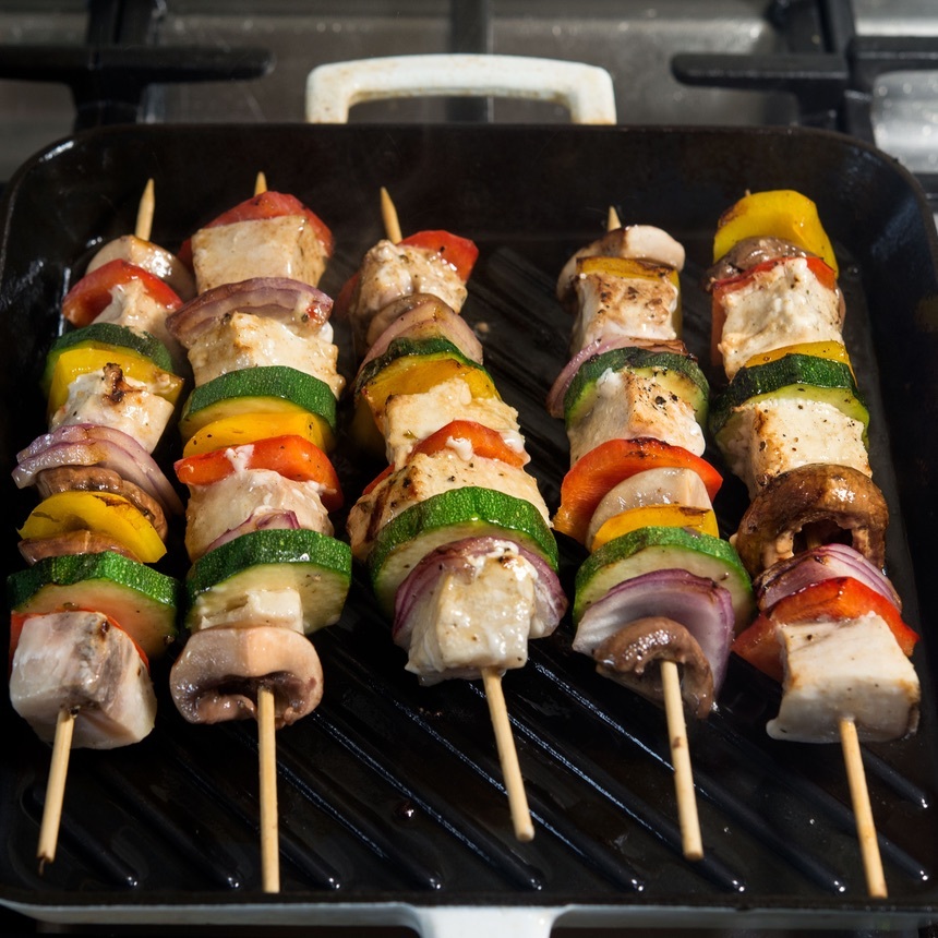grill the skewers
