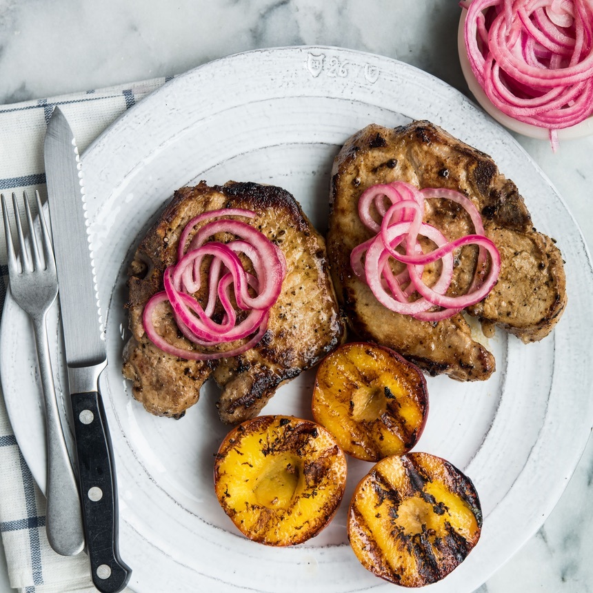 serve the pork chops
