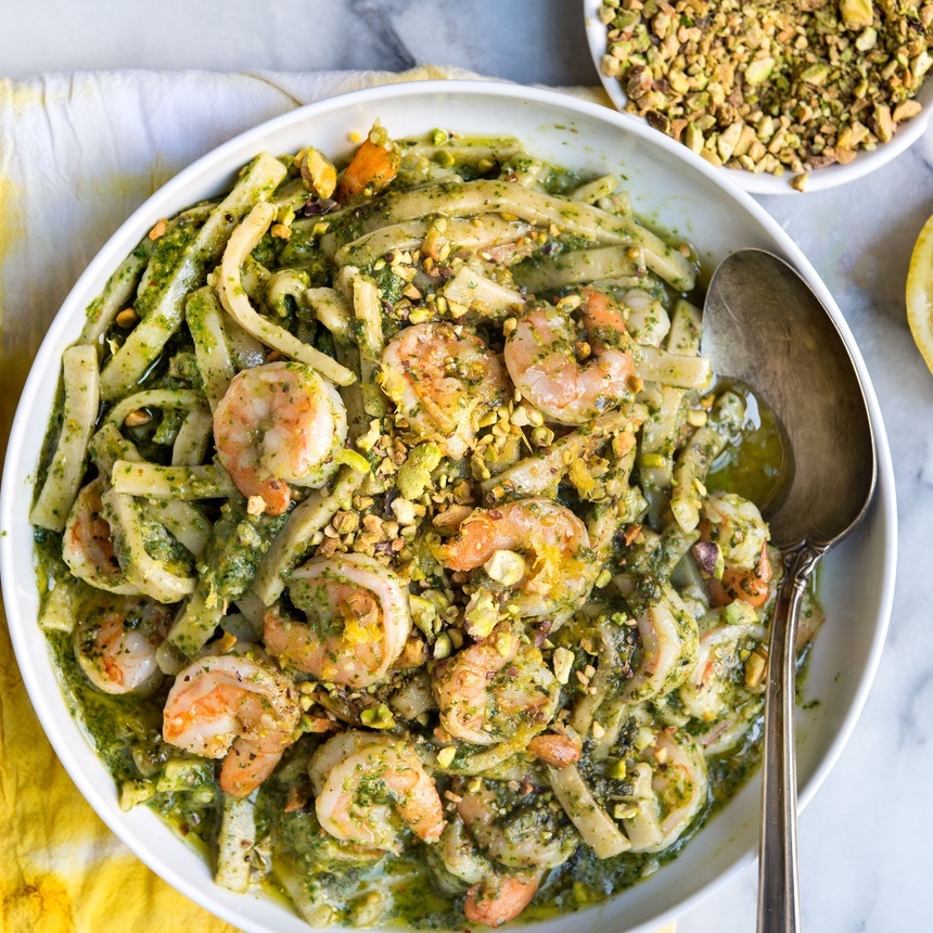 sprinkle with pistachios