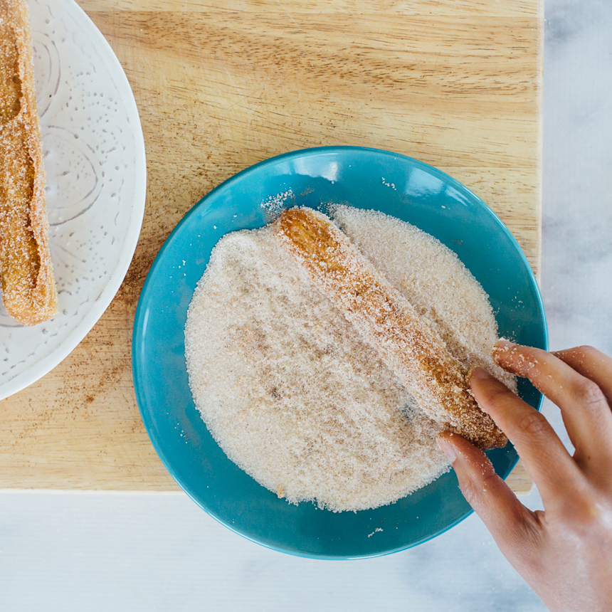 coating churros