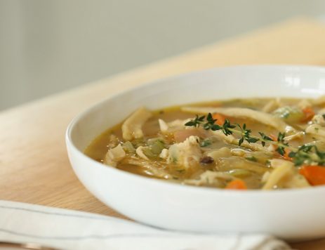 How to Make Chicken Noodle Soup in 4 Easy Steps