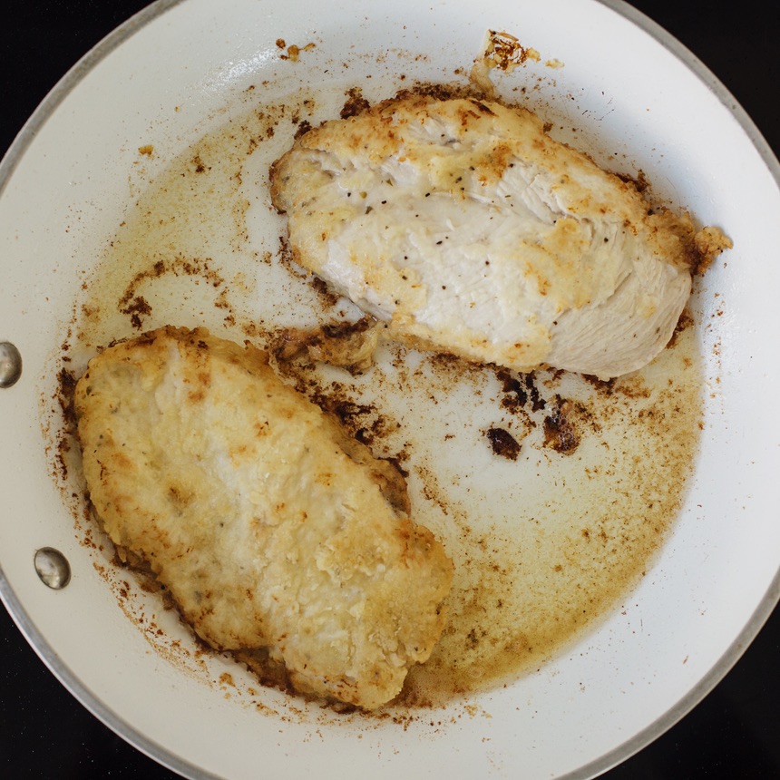 step 3 cook chicken