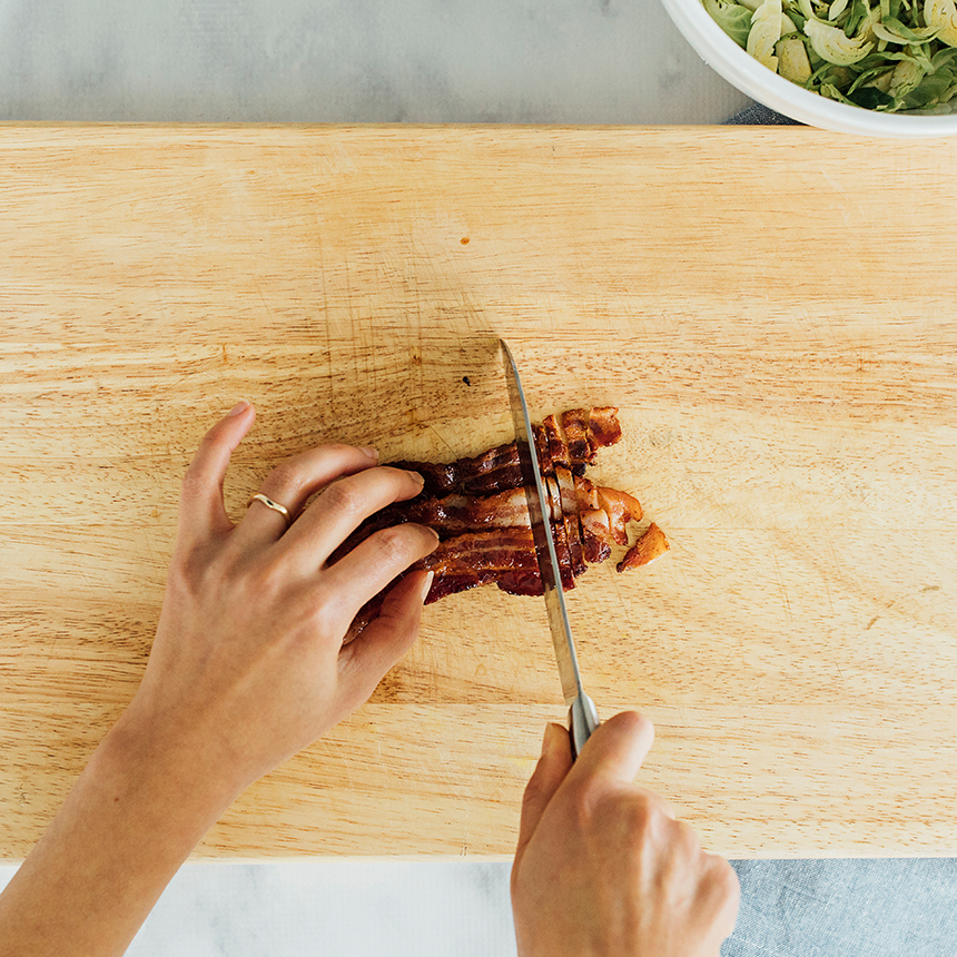 BaconAvocadoBrusselsSproutsSalad Step2A