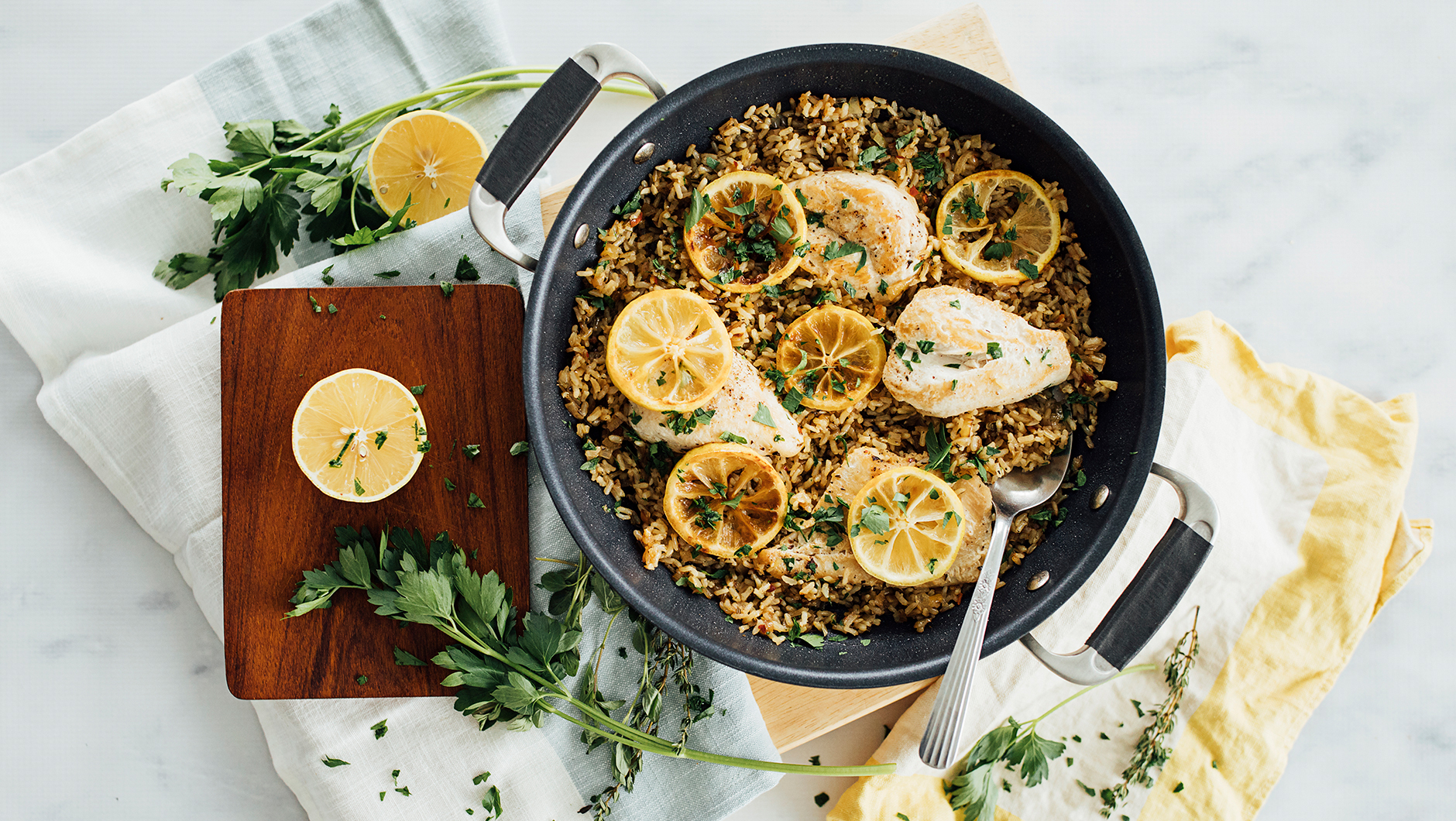 One PotLemonHerbChickenRice Hero2