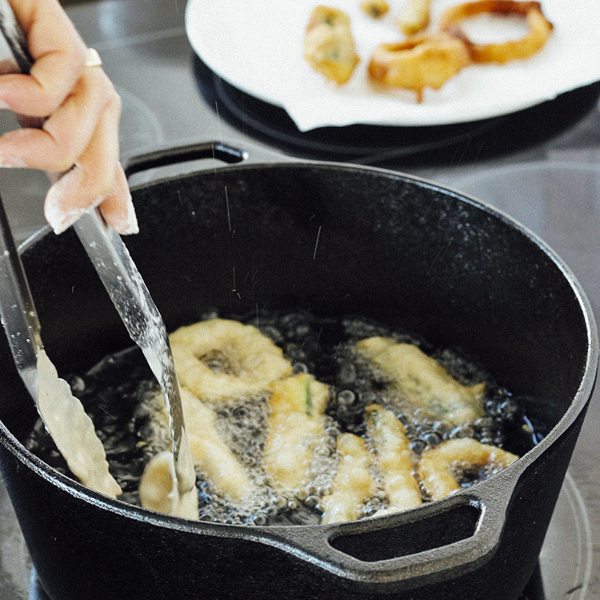 Beer Battered Onion Rings Step4