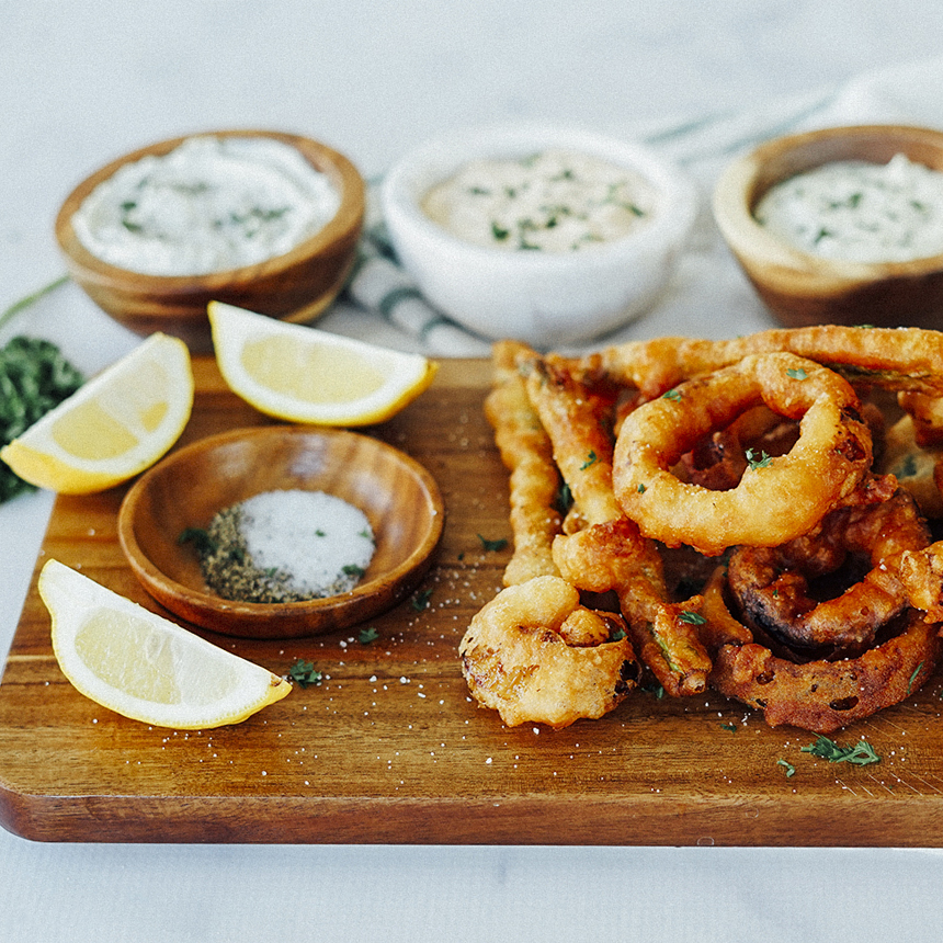 Beer Battered Onion Rings Step5