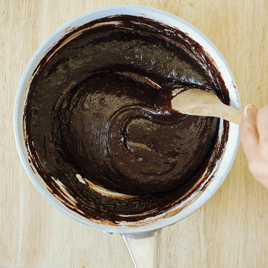 Layered Chocolate Brownies Step2