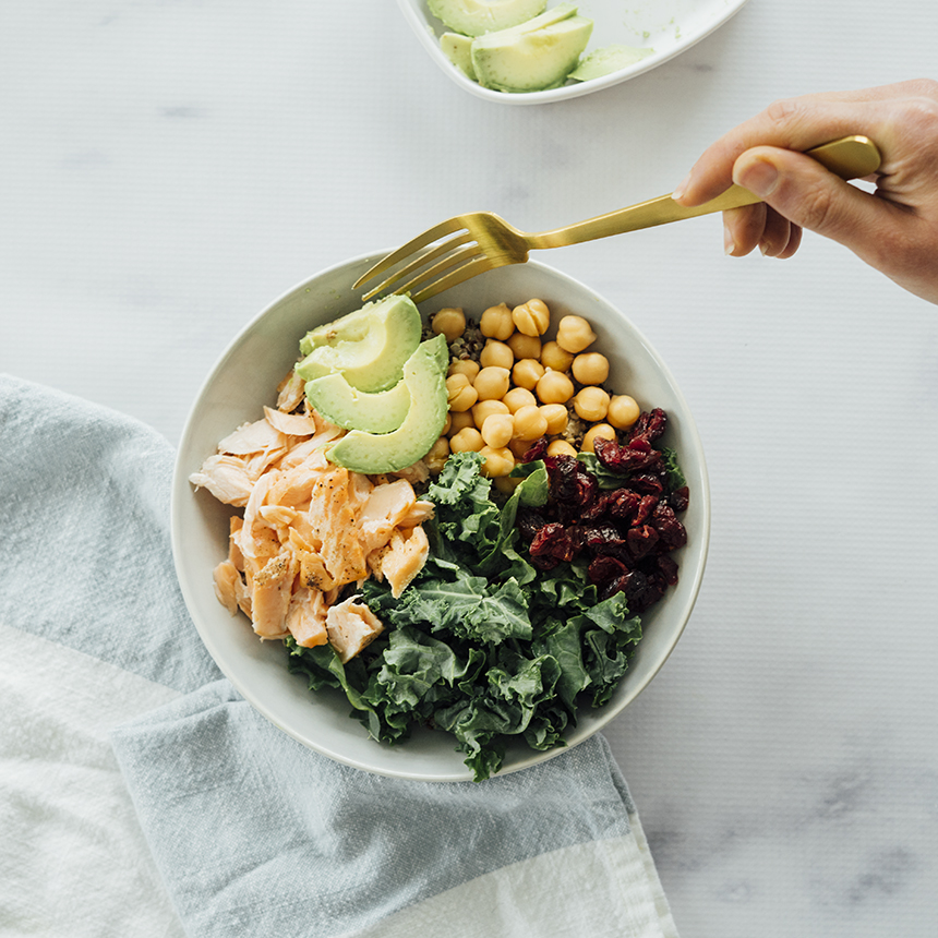 Baked Salmon Quinoa Bowl Step4