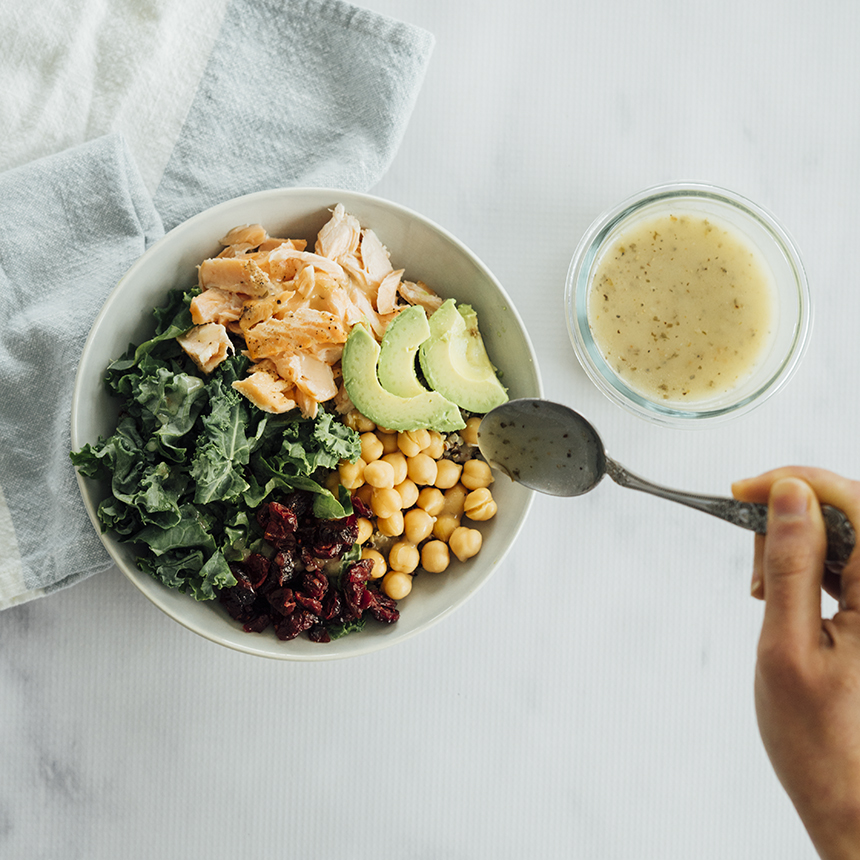 Baked Salmon Quinoa Bowl Step5