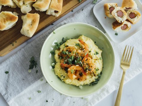 Cajun Shrimp and Grits