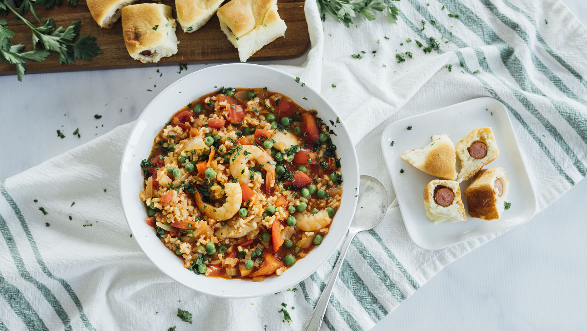 Chicken  Shrimp Jambalaya HeroA