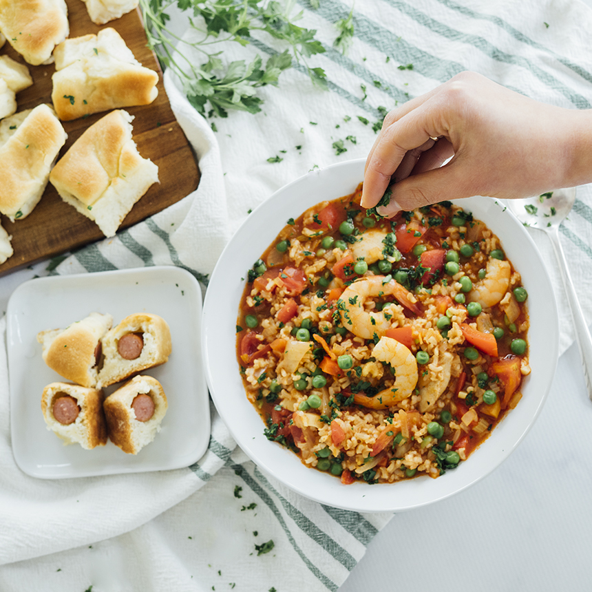 Chicken  Shrimp Jambalaya Step5