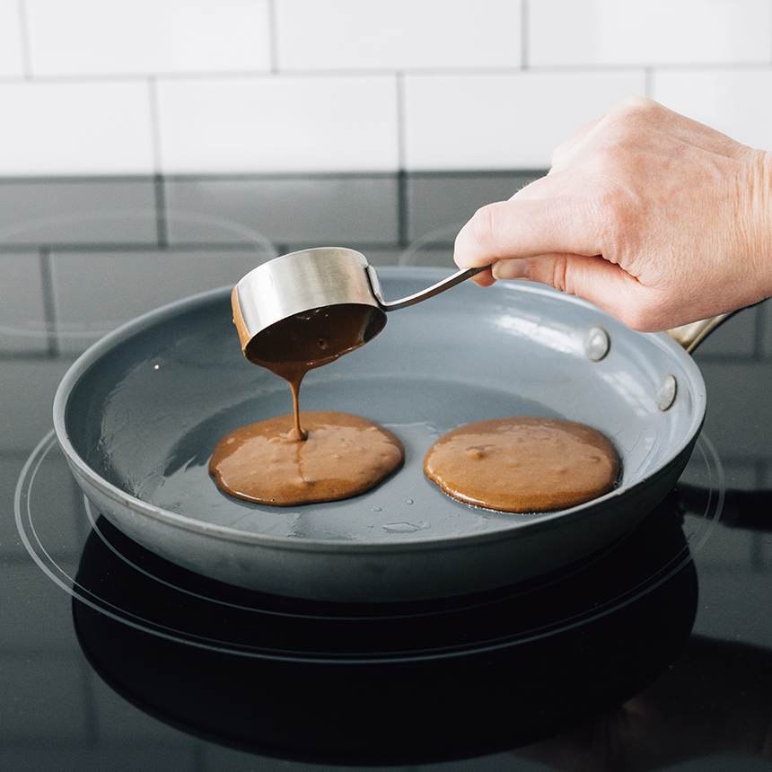 Chocolate Pancakes Step 3