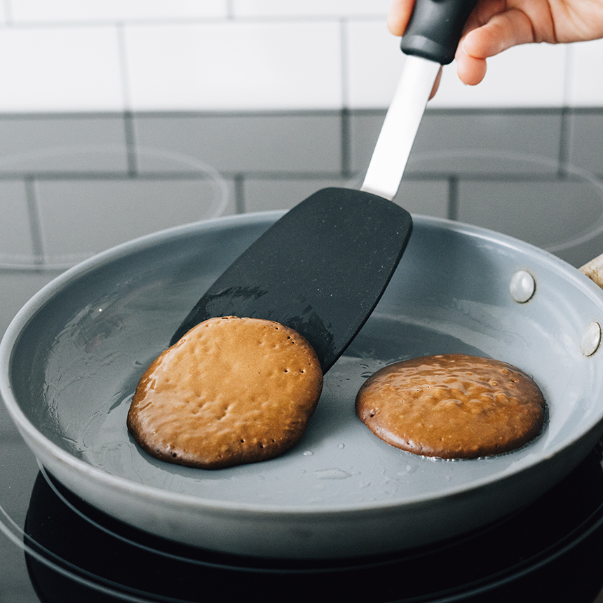 Chocolate Pancakes Step 4