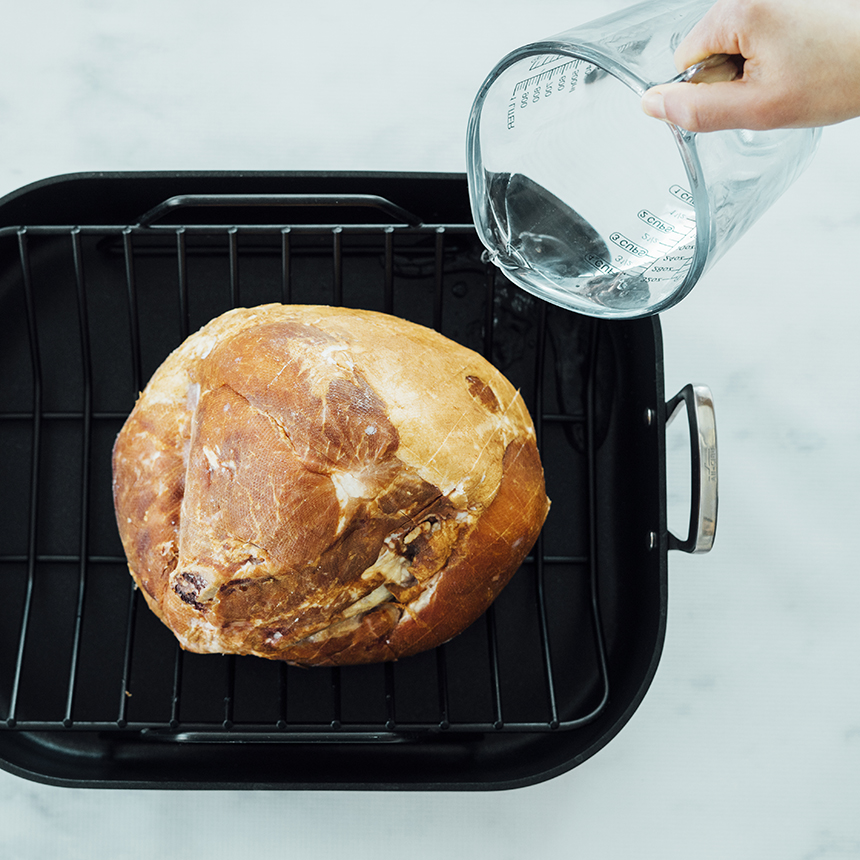 Glazed Easter Ham Step2