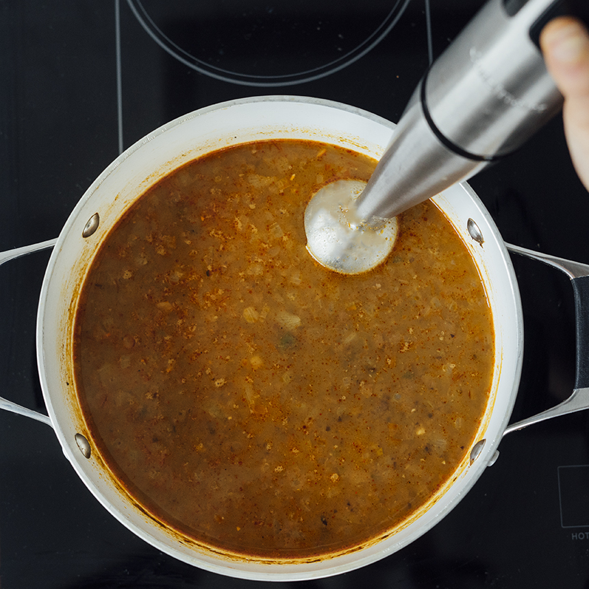 Spicy Black Bean Soup Step4
