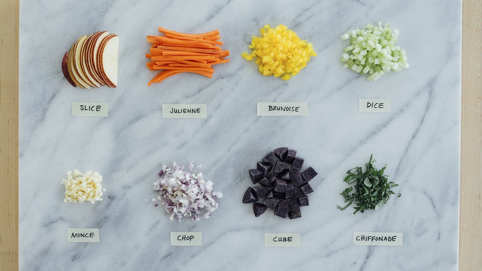From Chiffonade to Julienne: A Guide to Culinary Cutting Terms