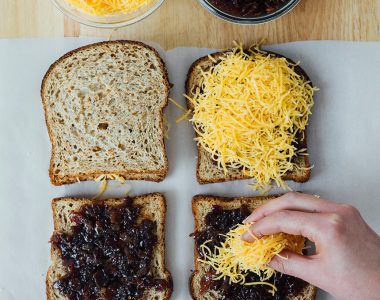 Bacon Jam Grilled Cheese • A Simple Pantry