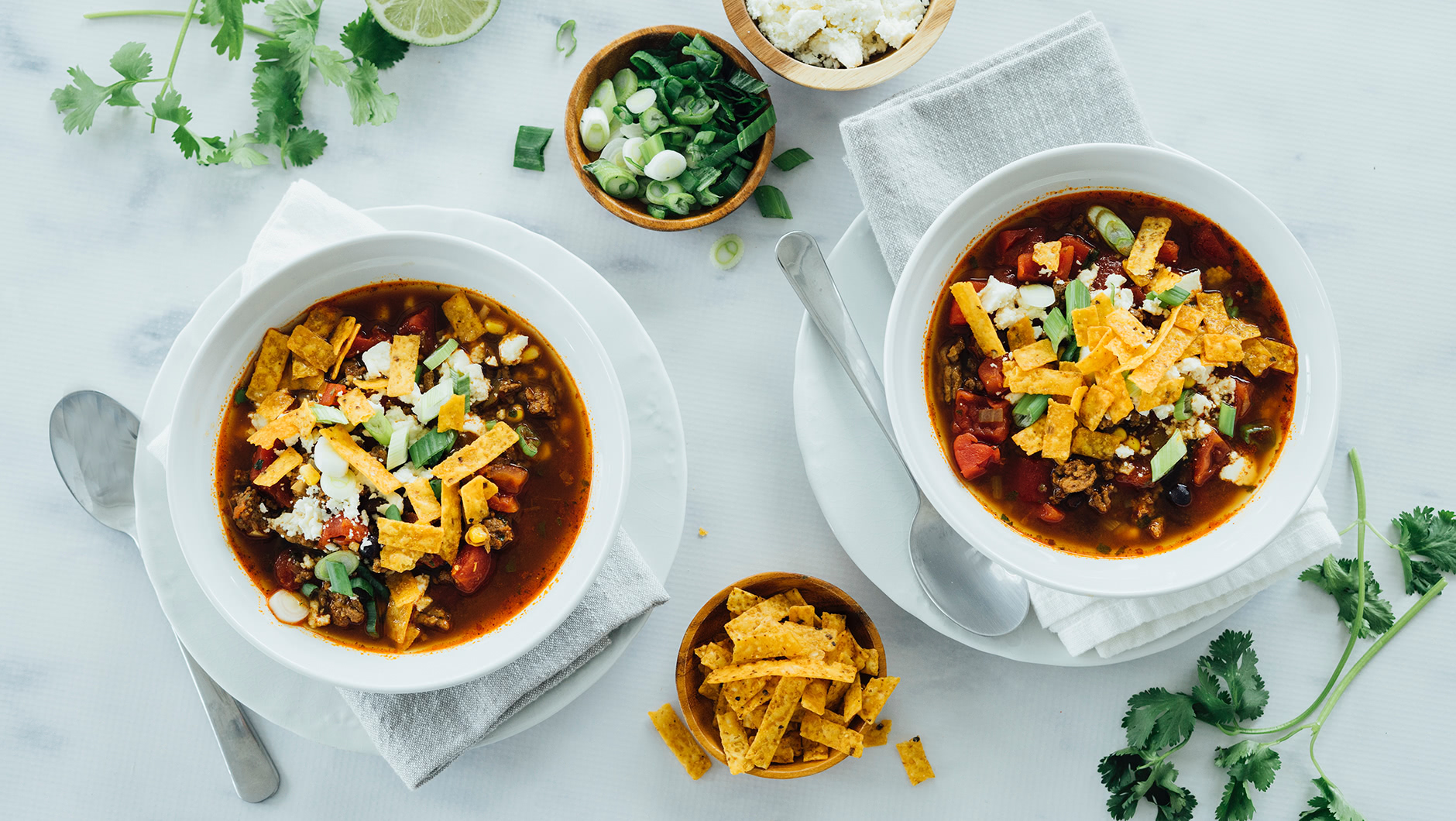Taco Soup with Ground Beef HeroA