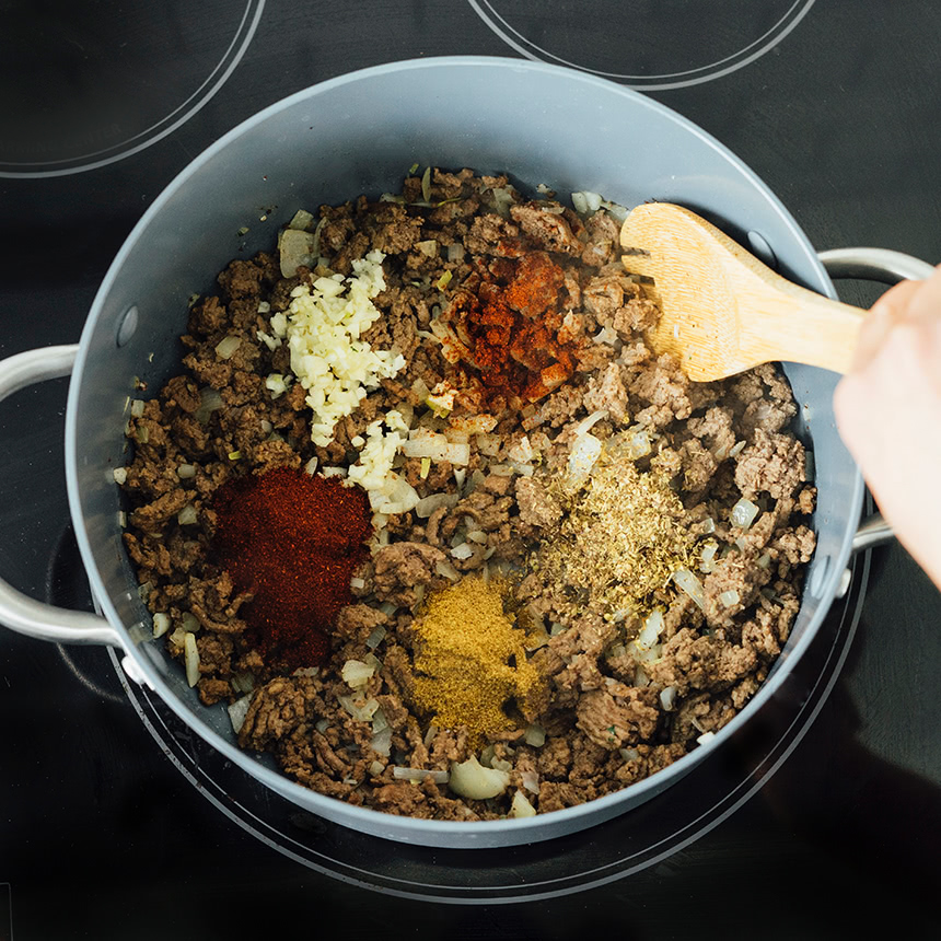 Taco Soup with Ground Beef Step2