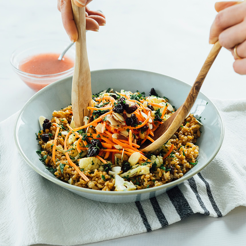 Wheatberry and Cauliflower Salad Step5