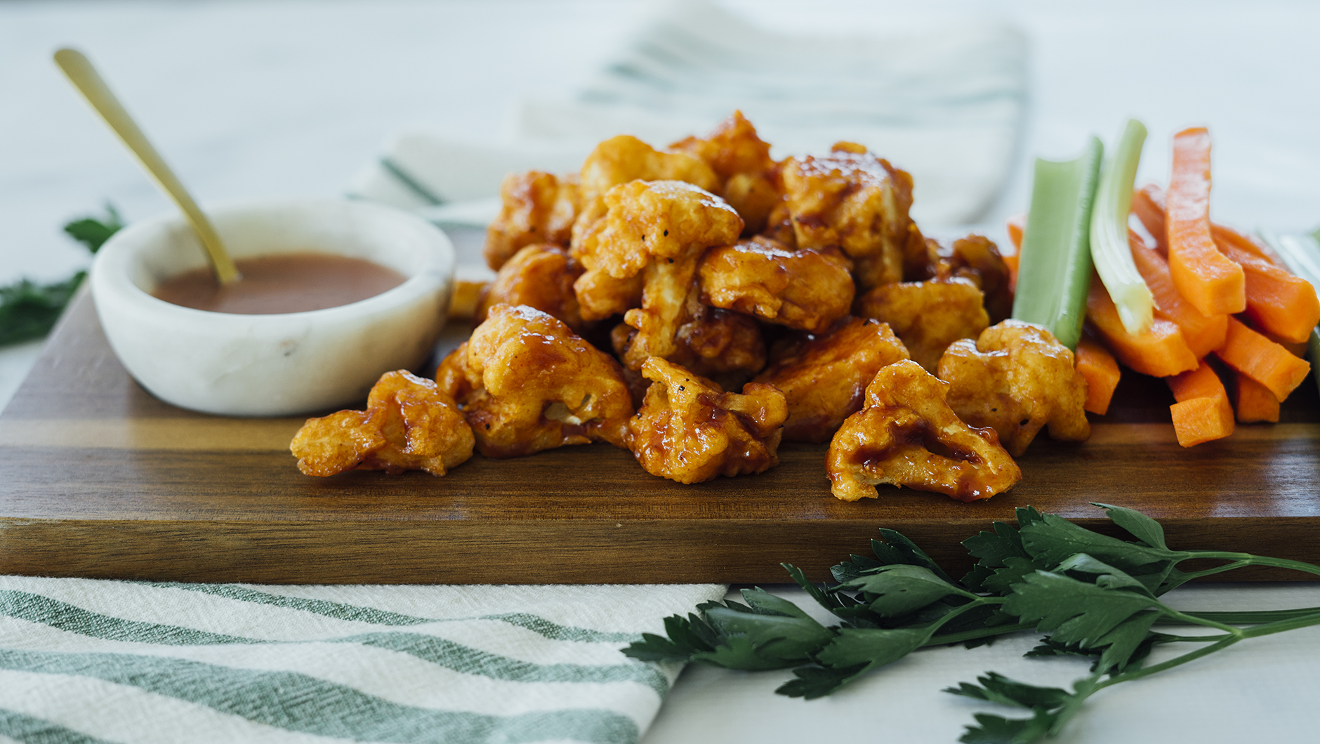 BBQ Cauliflower Hero