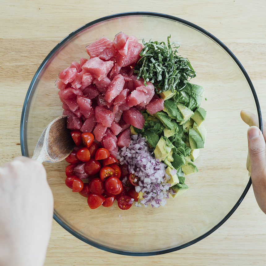 Tuna Tartare with Avocado Step3