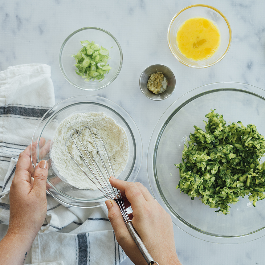 Zucchini Fritters Step2