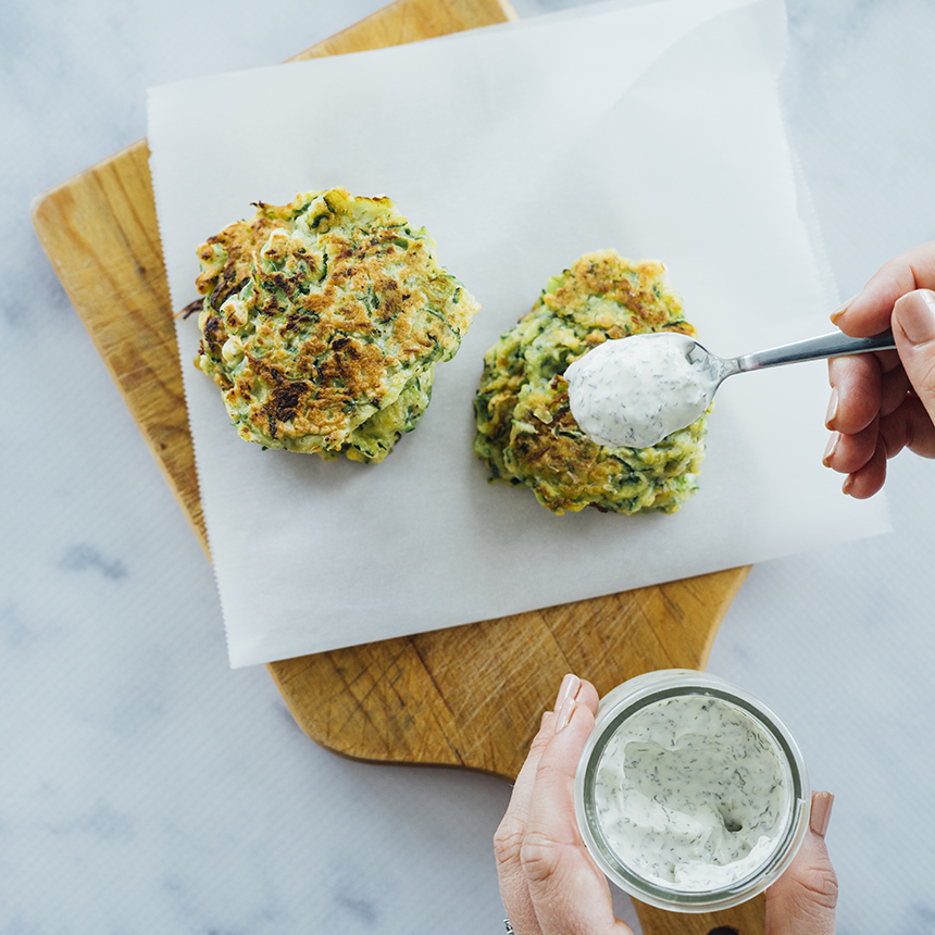 Zucchini Fritters Step5
