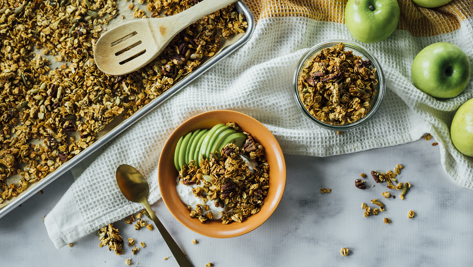 Caramel Pumpkin Seed Granola HeroA