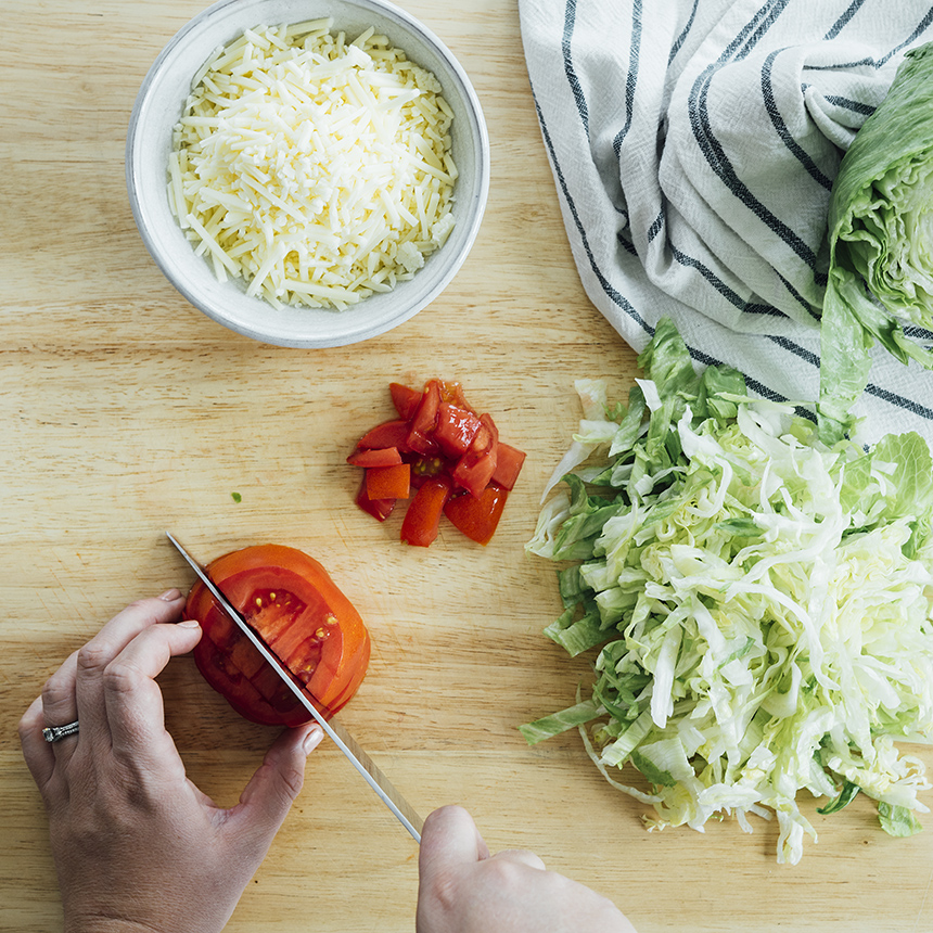 Chili Taco Crunchwrap Step3