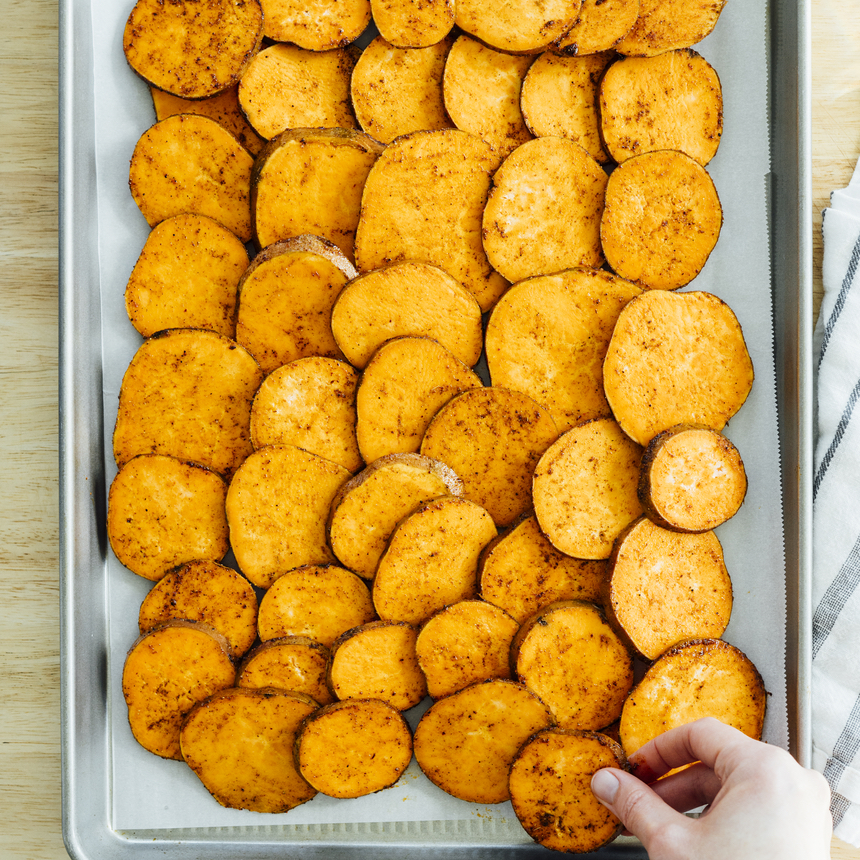 Sweet Potato Nachos Step2