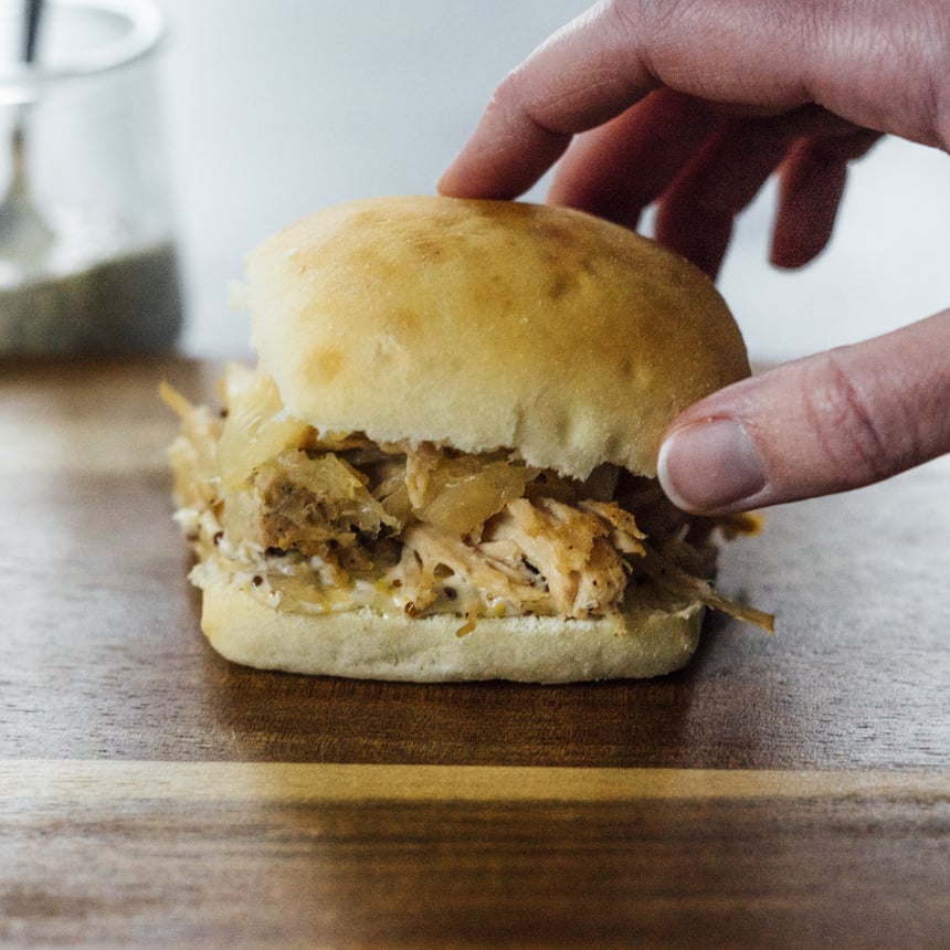 Pork Sauerkraut Sliders Step5