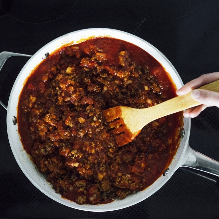 Slow Cooker Egg Noodle Lasagna Step2