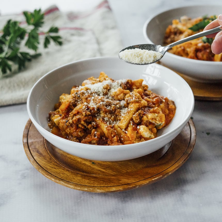 Slow Cooker Egg Noodle Lasagna Step5