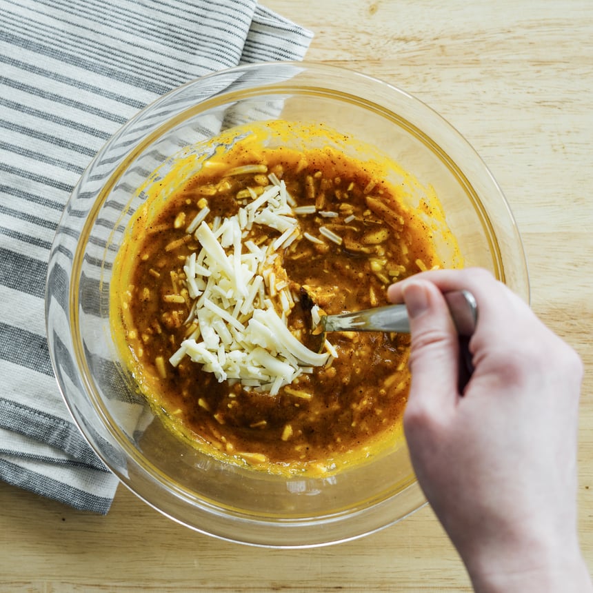 Chipotle Pumpkin and Brussels Sprouts Pizza Step 2